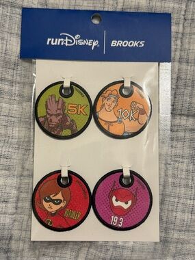 RunDisney Brooks Springtime surprise shoe tags